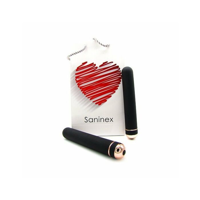 Saninex Orgasmus Eleganz - Schwarz und Gold 18 cm