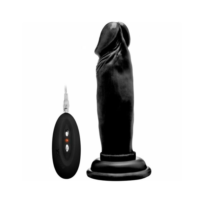 Echt Rock 007 100 schwarz Vibrator 15 cm realistico