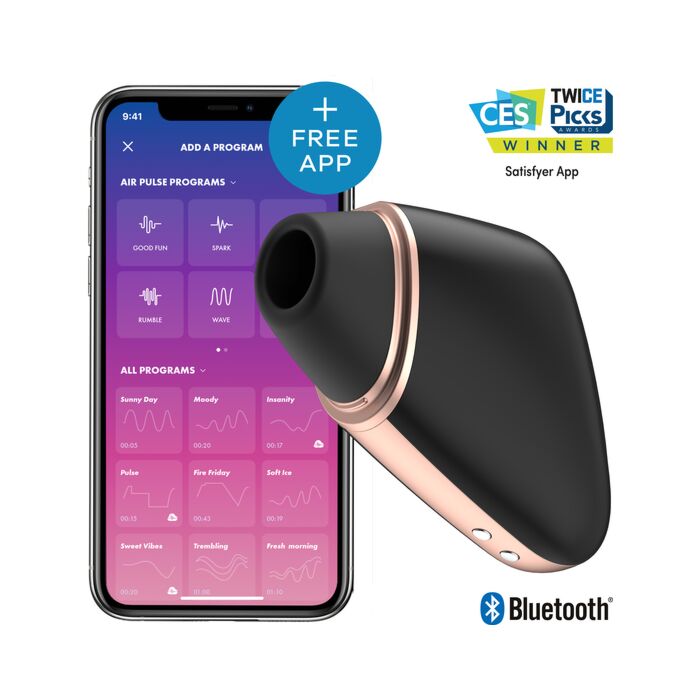 Befriedigender Liebesdreieck-Neger