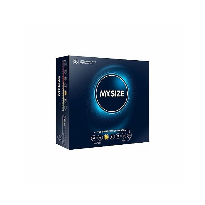 Meine Größe Naturlatex Kondom 53 Breite 36 Stk