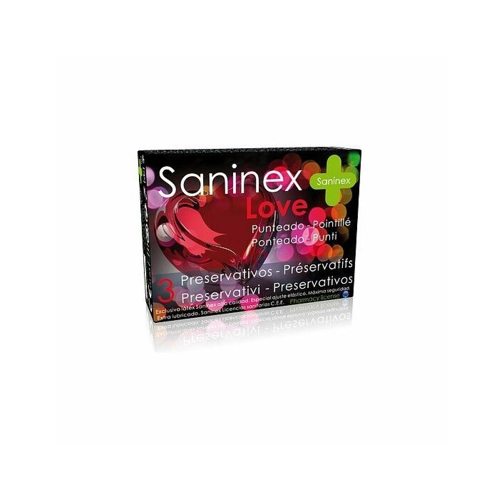 Saninex Kondome lieben Kondome 3 Einheiten