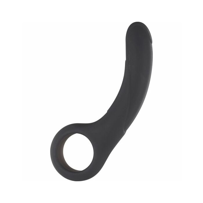 Glatte schwarze Analstimulator Ermittler