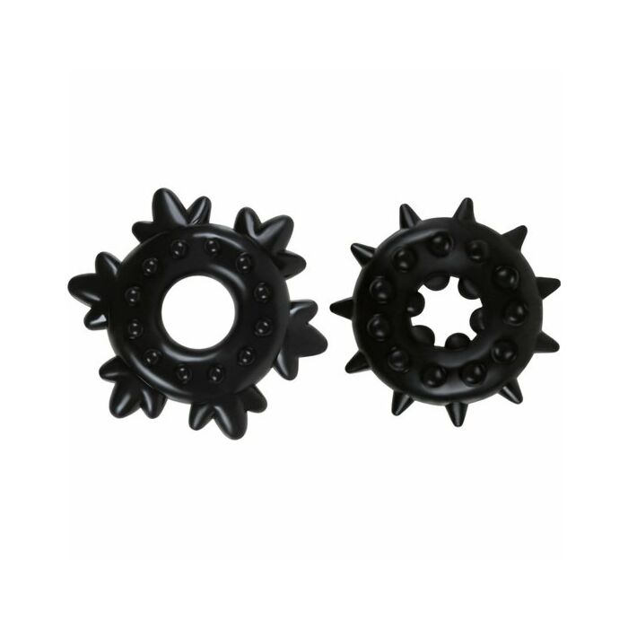Renegade Spike Ringe schwarz