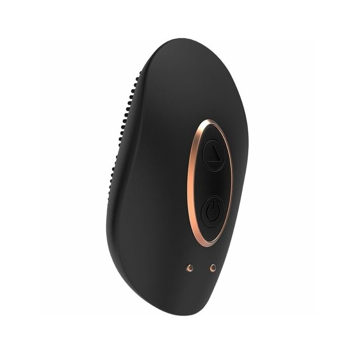 Mini wiederaufladbarer Klitorisstimulator - kostbar - schwarz