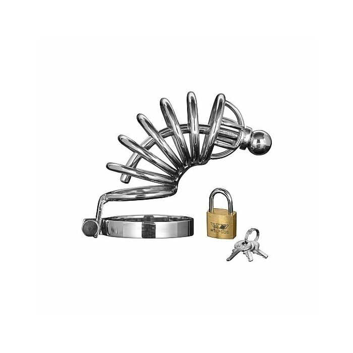 Asyl - 6 Ring Chasity Käfig