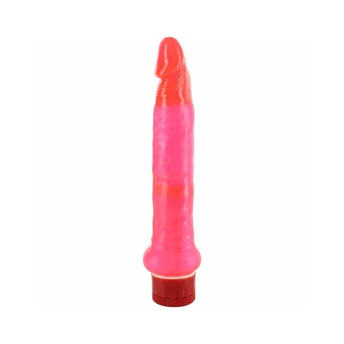 Sevencreations Gelee Anal Slim Jim Vibrator Pink