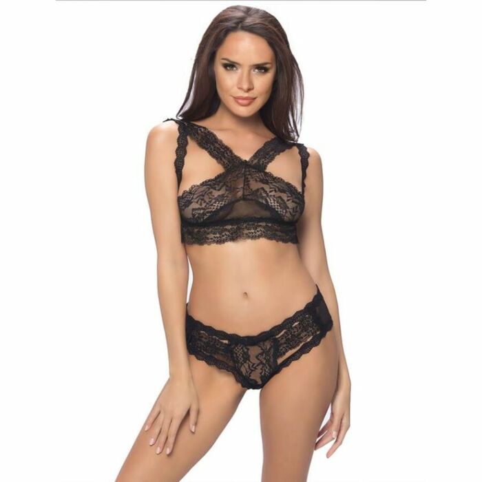 Königin Dessous Set zwei Stück s / m