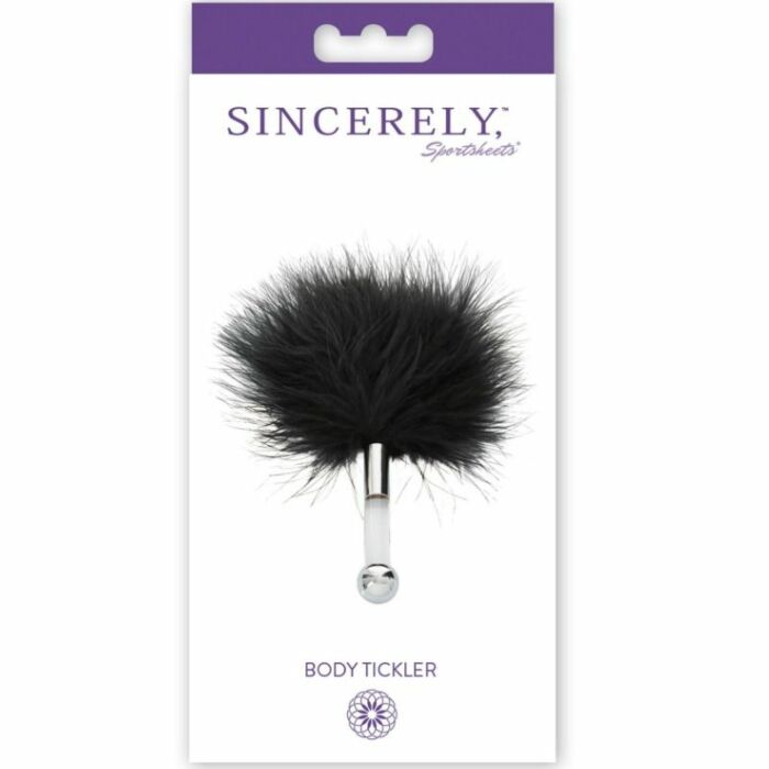 Sportblätter Body Tickler schwarz