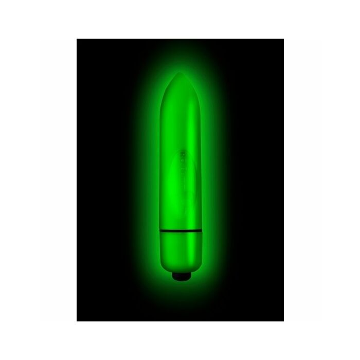 Rocks-off Bala Vibradora Neon Nächte Halo grün