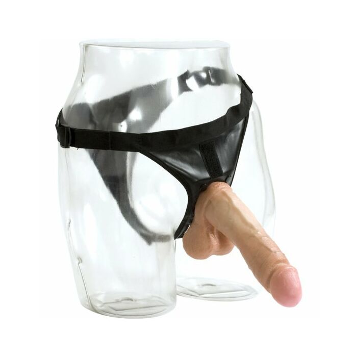 Vac-u-lock Geschirr mit Penis realistico 21,5 cm