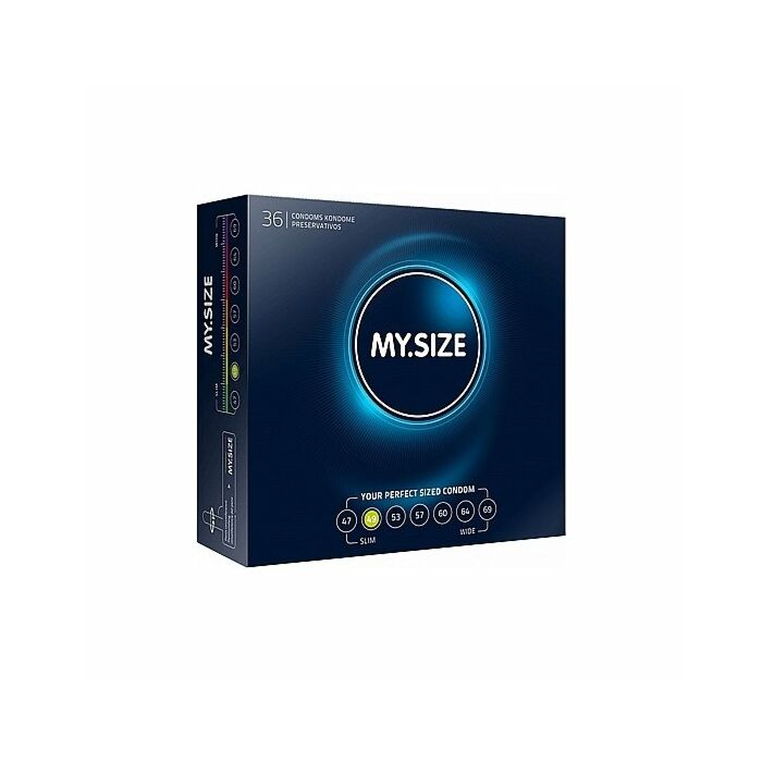 Meine Größe Naturlatex Kondom 49 Breite 36 Stk