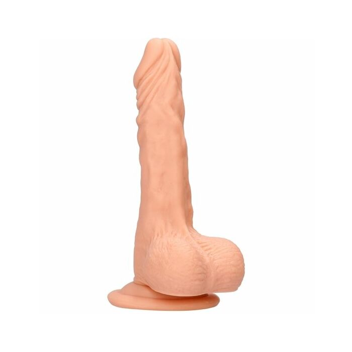 Realistischer Dildo mit Kugeln - 25 cm - Fleisch