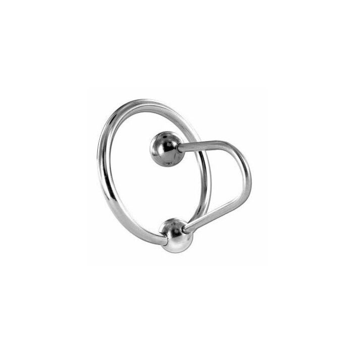 Metall hart Eichelring mit Stecker