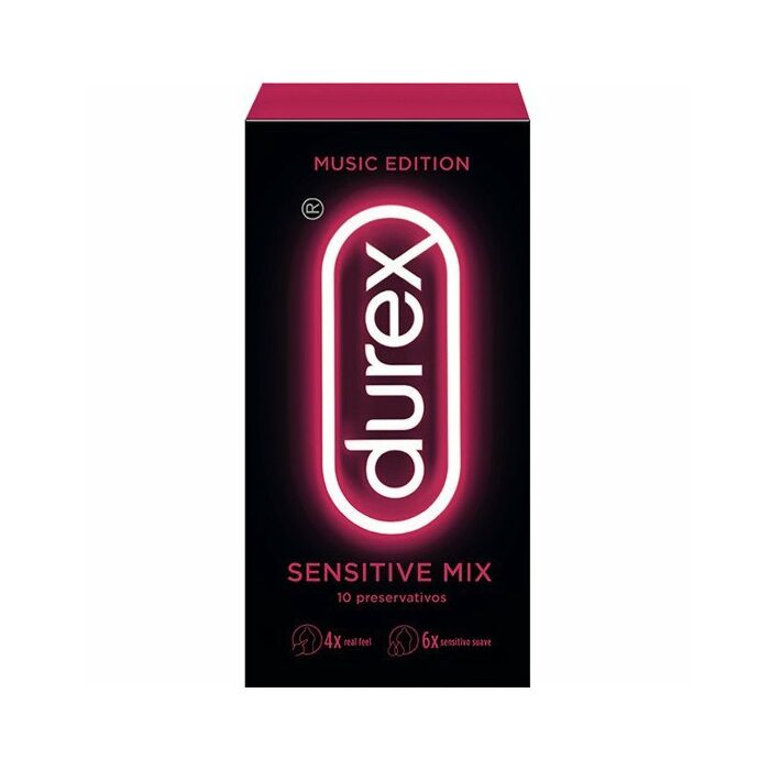 Durex Music Edition Sensitive Mix 10 Konservierungsmittel