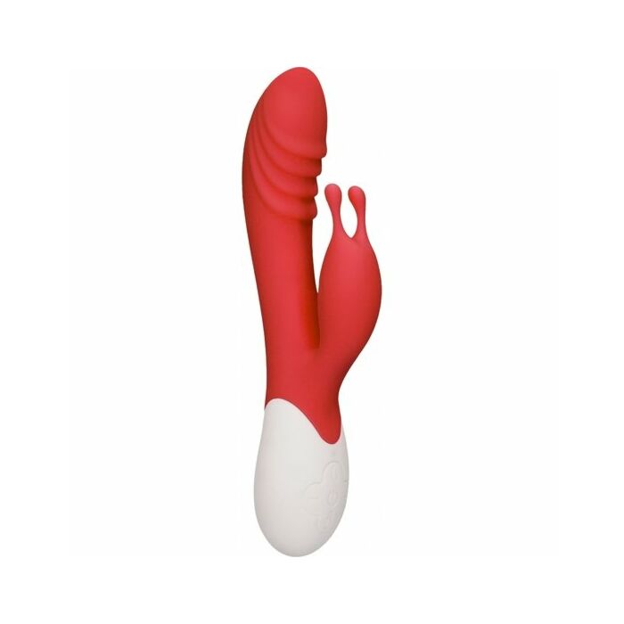 Zünden - wiederaufladbare Heizung G-Punkt Kaninchen Vibrator - rot