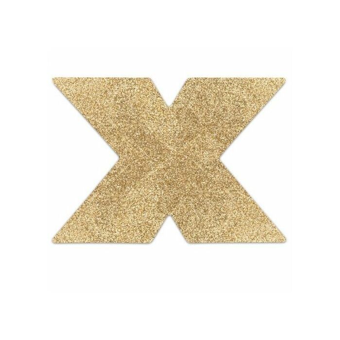 Goldkreuz-Blitz-Piercings