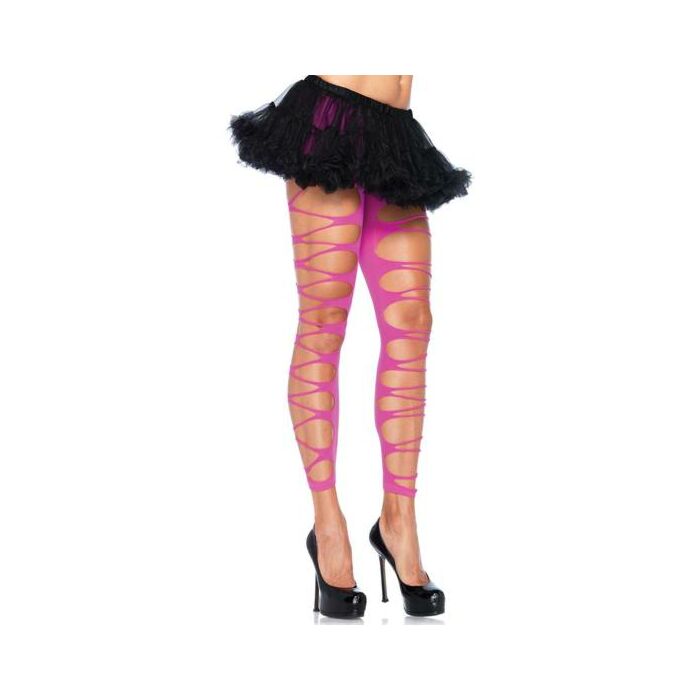 Leg Avenue Öffnungen Fuchsia Leggings mit