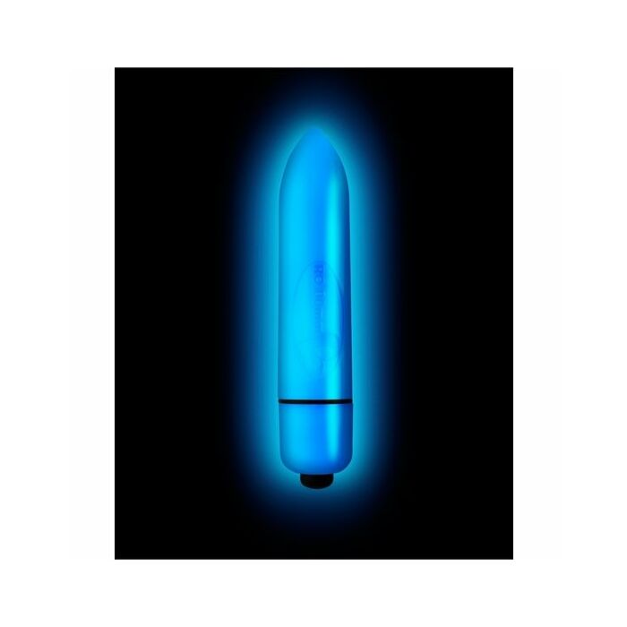 Rocks-off vibrierende Kugel Neon Nächte Laser blau