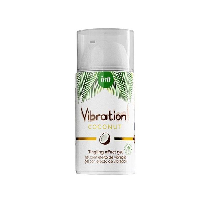Intt Vegan Vibration Coconut - Stimulierendes Gel für Vibratoren 15ml
