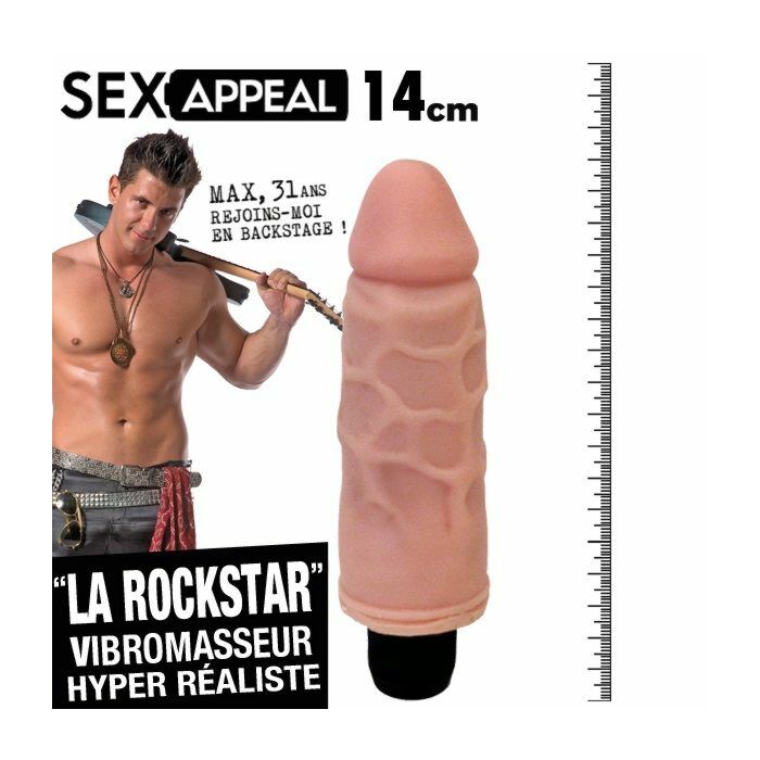 Nimmt eine realistische Rockstar Vibrator 14cm