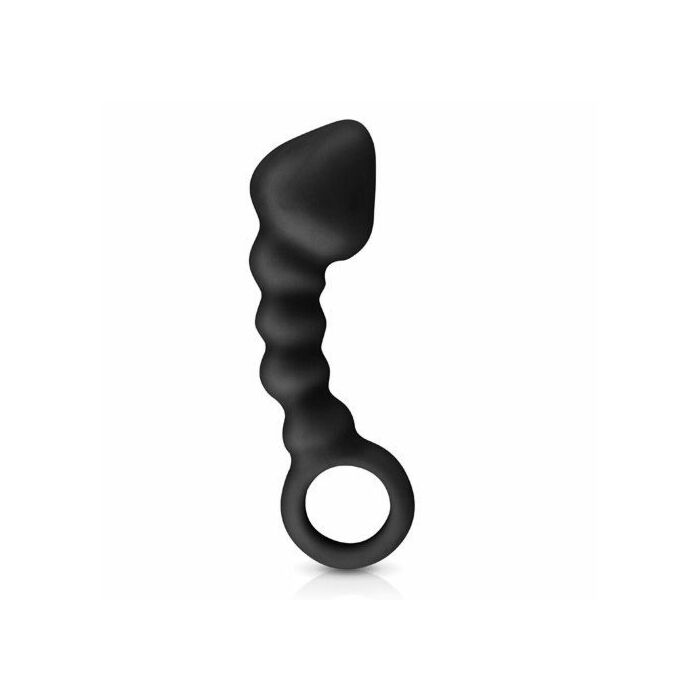 Buttplug asss Kork 10 cm schwarz p-Spot