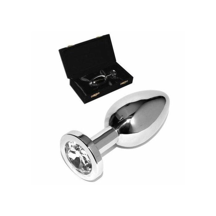 Metalhard Diamant transparent analplug klein 571cm