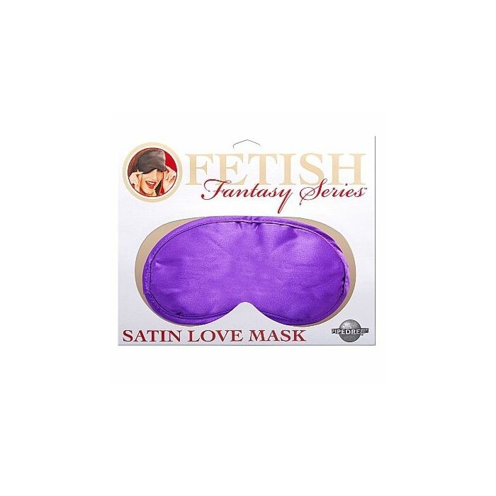 Fetisch Fantasie lila Satin-Maske