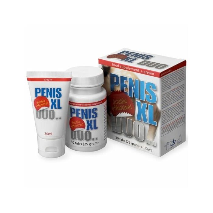 Penis XL Duo Pack Kapseln und Creme