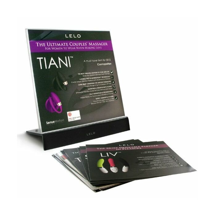 Lelo Acryl-Display Halter Bildkarten 2 Stück