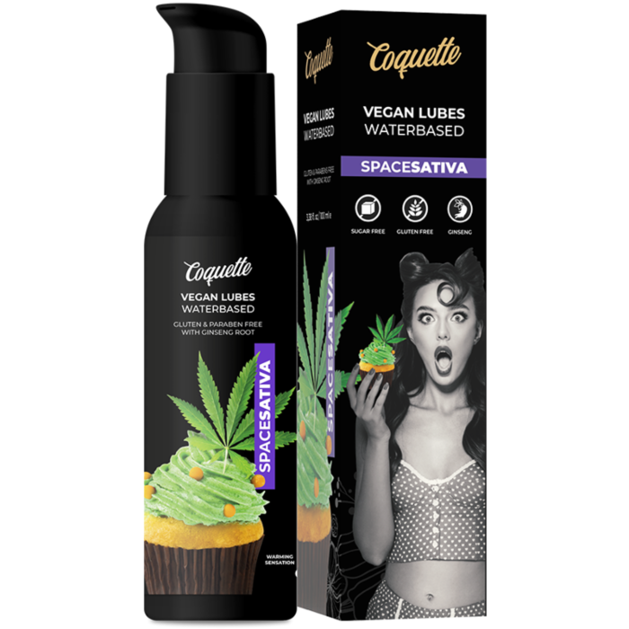 Veganes Gleitmittel Space Sativa 100ml - Coquette Chic Desire