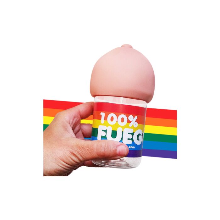 Regenbogen-Wärmeflasche