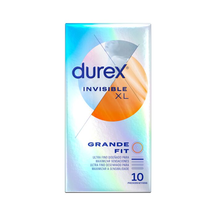 Durex Invisible XL - Extra Sicher