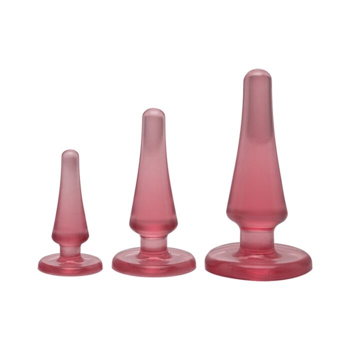 Set Anal Crystal Jellies - Rosa
Anal-Set Crystal Jellies - Rosa