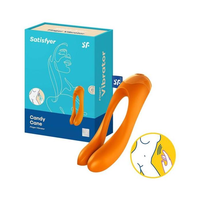 Vibrator Candy Cane Orange