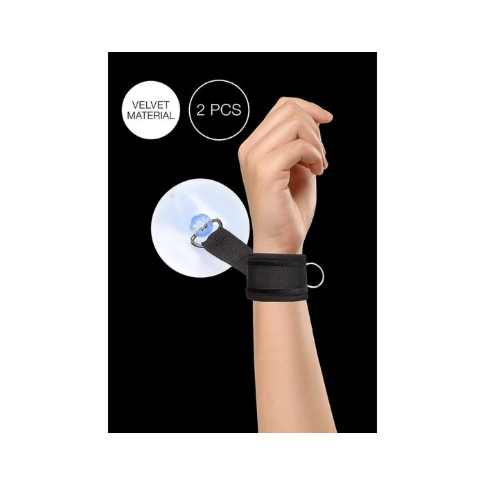 Samt Duschfesselnde Handfesseln