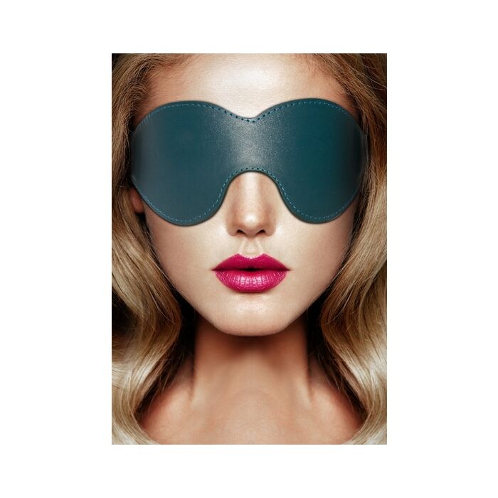 Grünes Halo-Augenbinde - Glamouröses BDSM-Zubehör