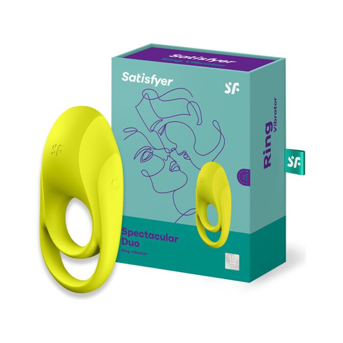 Satisfyer Spectacular Duo Vibrationsring Gelb