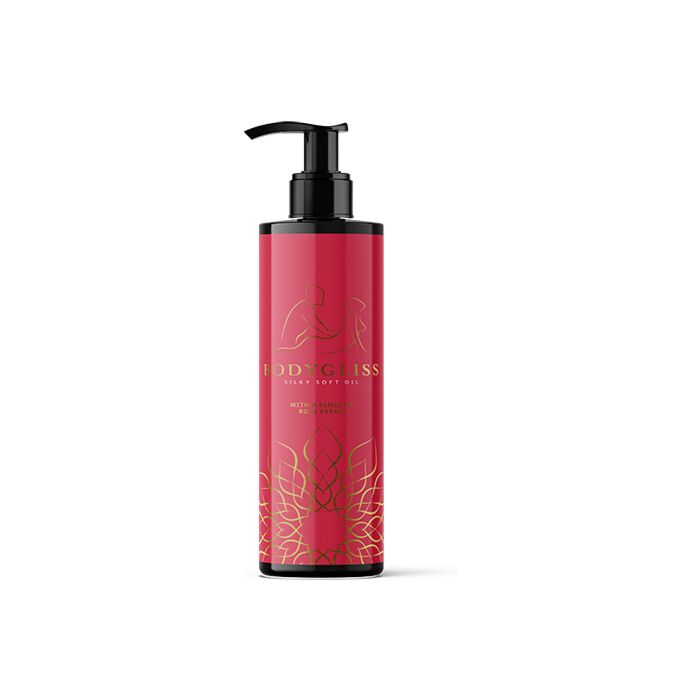 Bodygliss Massagekollektion Seidiges Öl mit Rosenblüten 150 ml