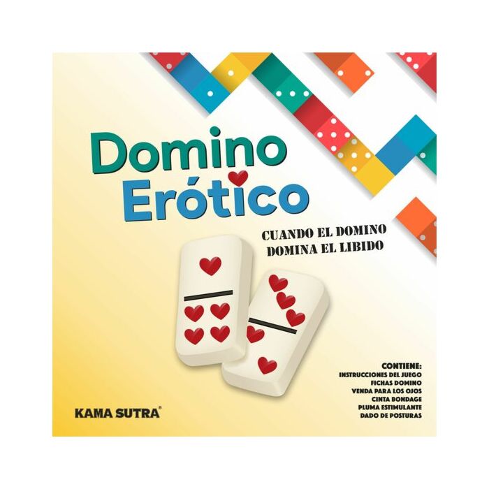 Heißer Teufel - Erotisches Domino-Spiel mit Zubehör
