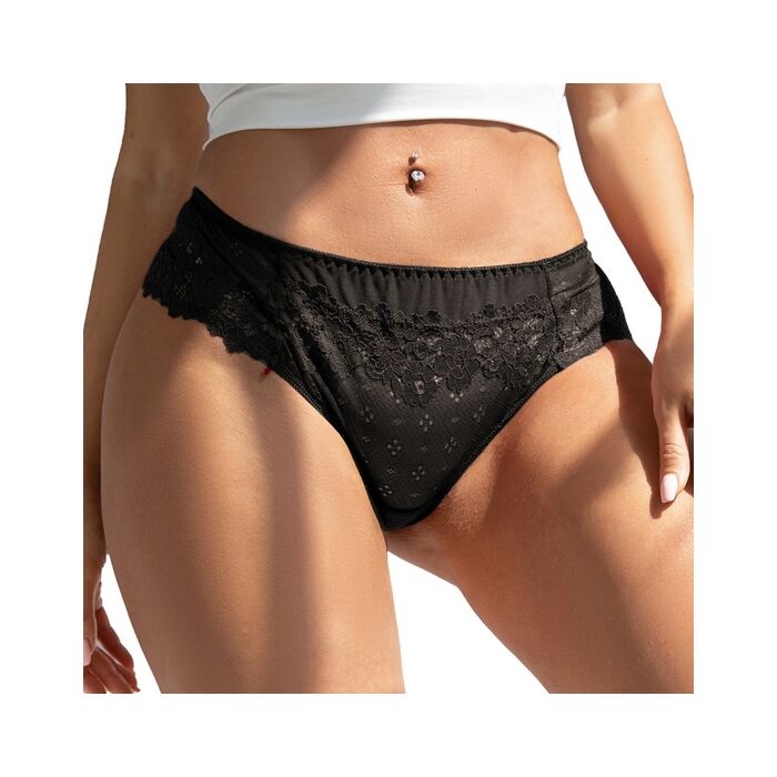 Blumenspitze Schwarz