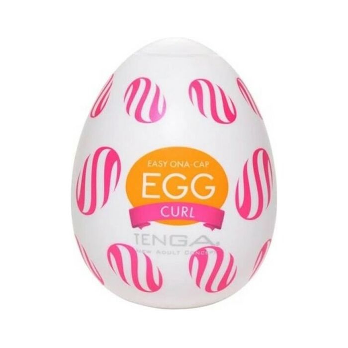 TENGA EGG CURL - Masturbator für Männer mit weichen und elastischen Texturen