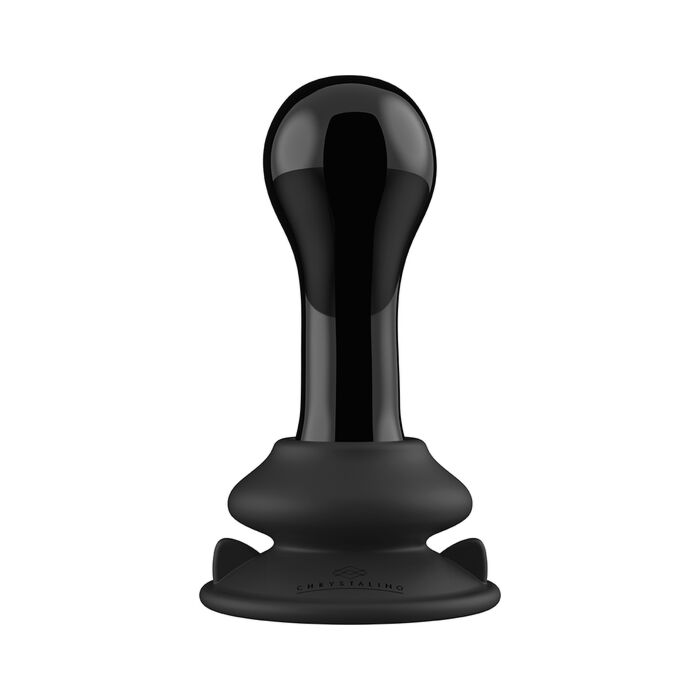 Schwarzer Saugvibrator