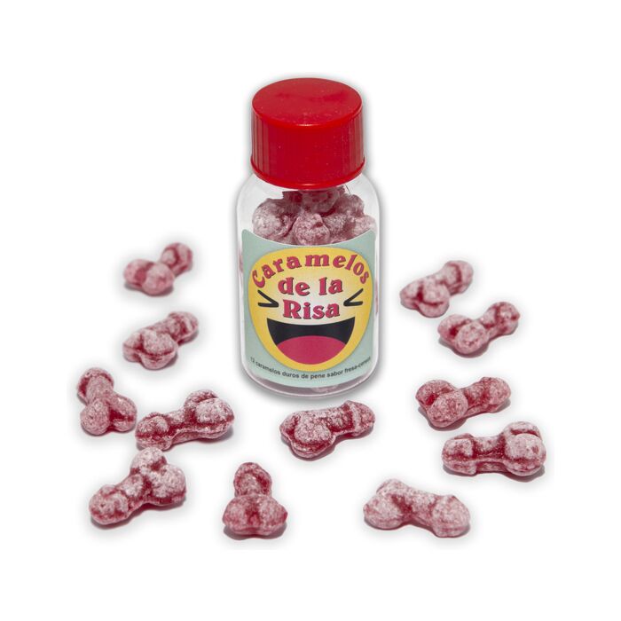 Lustige Erdbeer-Kirsch Penis Zuckerl