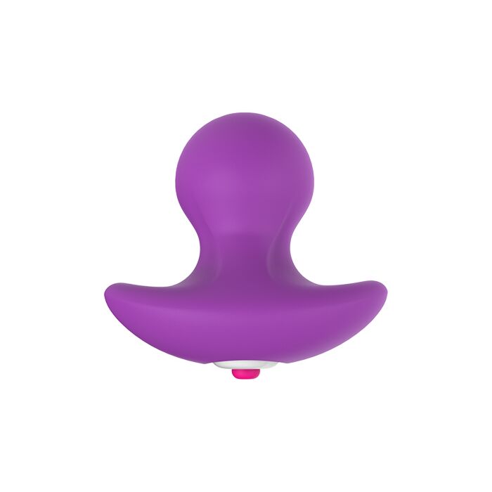 Lustknopf Lila - Vibrator-Plug