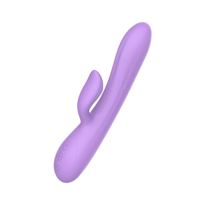 Duo Flex - Lila Vibrator mit 2 Motoren