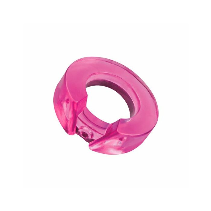 Up! ergatterte rosa Cocktailring Vibrator