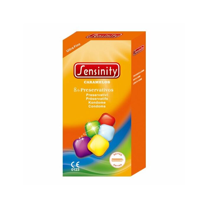 Sensinity Süßigkeiten Kondome 8 Stück