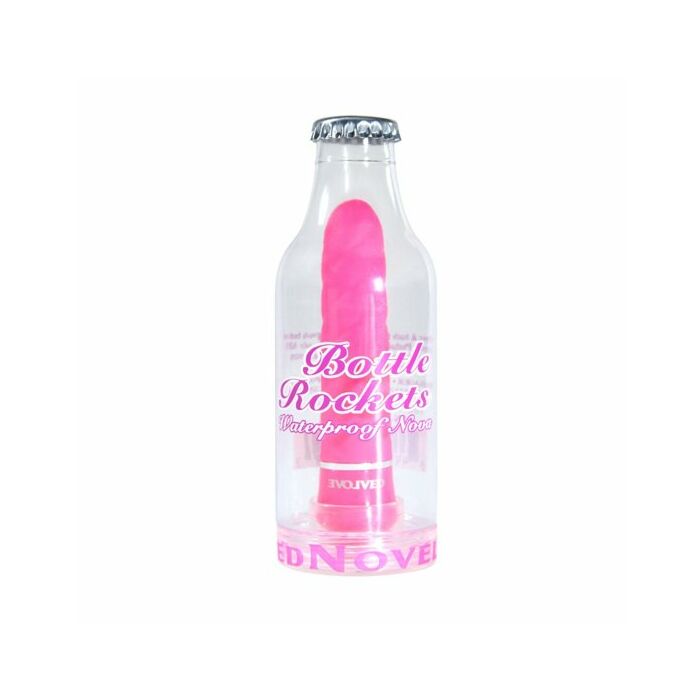 Nova rosa Vibrator Flasche Raketen