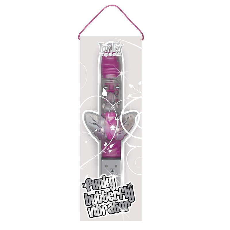 Funky violetten Schmetterling Vibrator grassierenden