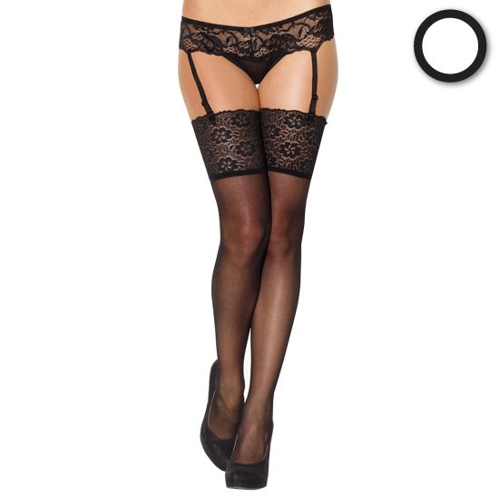 Küss mich fühle mich touch&#39;n&#39;close weißen Strümpfen